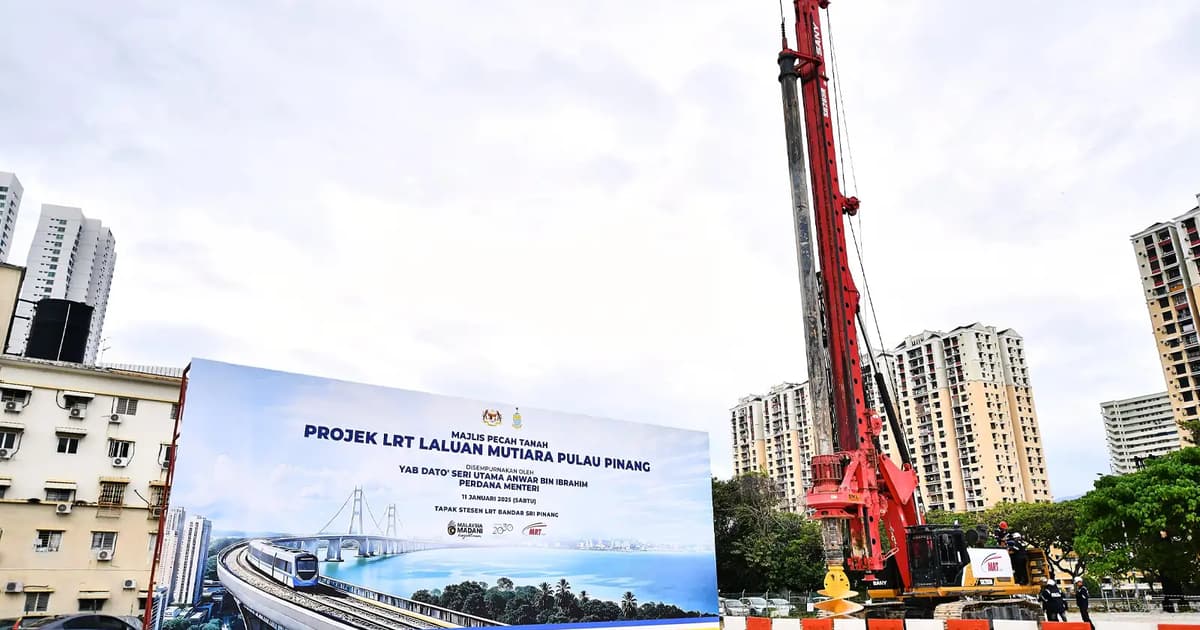 Govt to fund Penang LRT from budget, not public-private tie-up