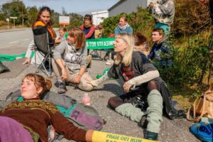 Greta Thunberg, activists block Norway oil refinery