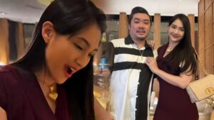 Hargai usaha Atikah Suhaime kuruskan badan, suami hadiahkan makanan mewah