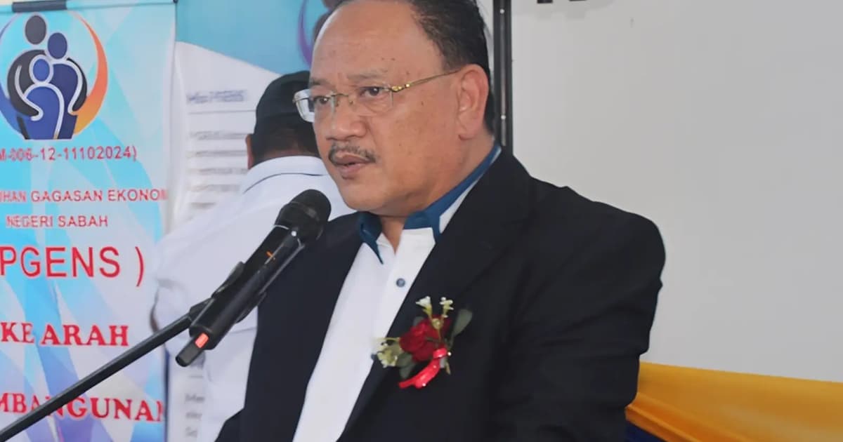 Head of new Sabah party sets sights on CM’s post