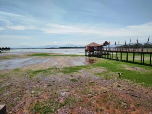 Hujan lebat selepas pembenihan awan, paras air tasik meningkat