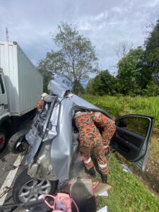 Ibu, bayi 8 bulan maut kemalangan di Jeli
