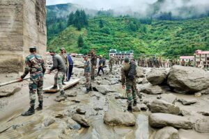 Indian army searches for missing after deadly Himalayan floods