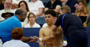 Injured Shelton withdraws, Tiafoe falls as American hopes suffer blow at US Open