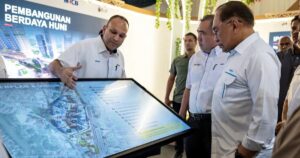 Ipoh Sentral transport hub coming up next to railway station