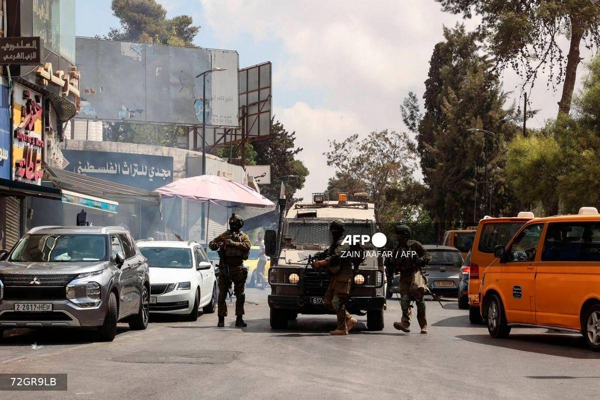 Israeli raid in Ramallah wounds 14 as tensions rise in West Bank