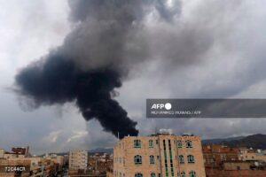 Israeli strikes kill four in Yemen’s capital, Huthis vow retaliation