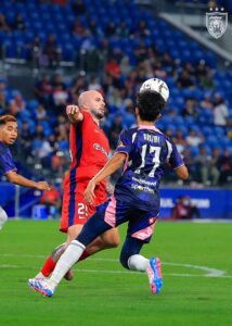 JDT berpesta gol 0-5, selepas UM-Damansara bermain 10 pemain
