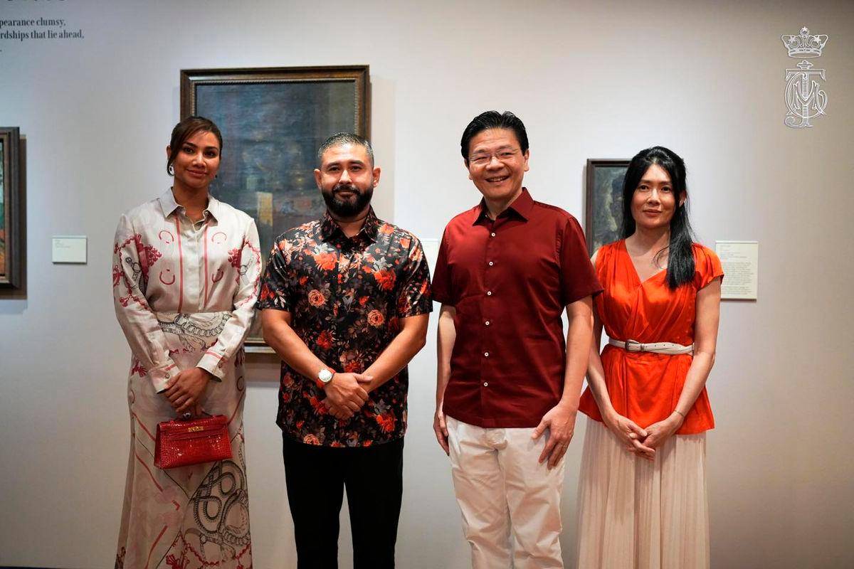 Johor Regent and Ahmad Zahid attend Singapore National Day Parade 2025
