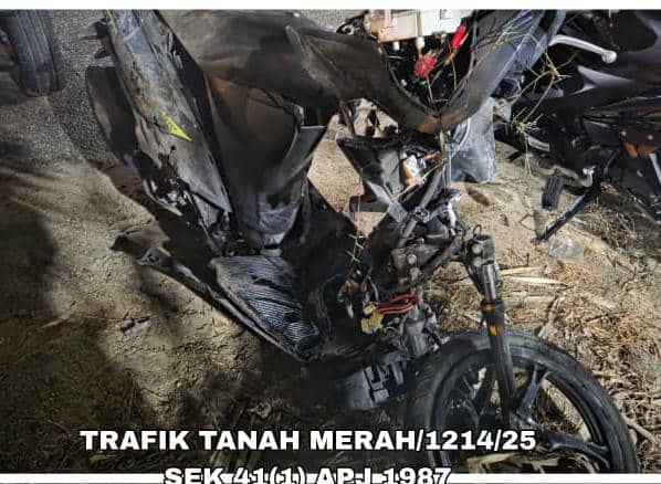 Kanak-kanak maut, motosikal ditunggang kakak berusia 11 tahun bertembung dengan van