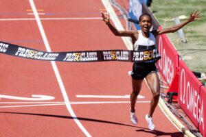 Kipyegon hampir pecahkan rekod dunia