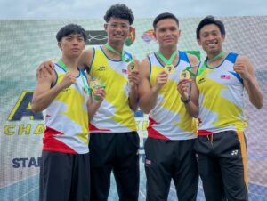 Kuartet Malaysia A ungguli 4×100 Terbuka Malaysia