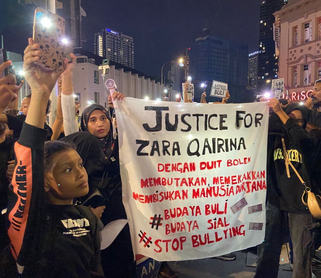Laungan ‘Justice for Zara’ di ibu negara