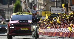 Local hero Squiban storms to second straight Tour de France Femmes stage win