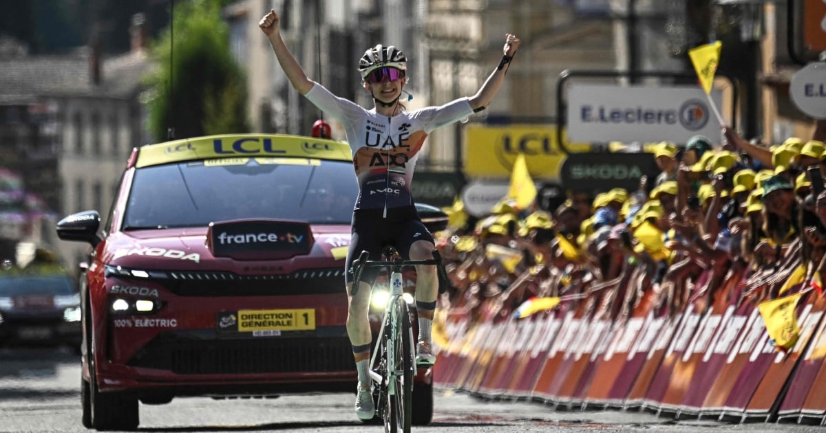 Local hero Squiban storms to second straight Tour de France Femmes stage win