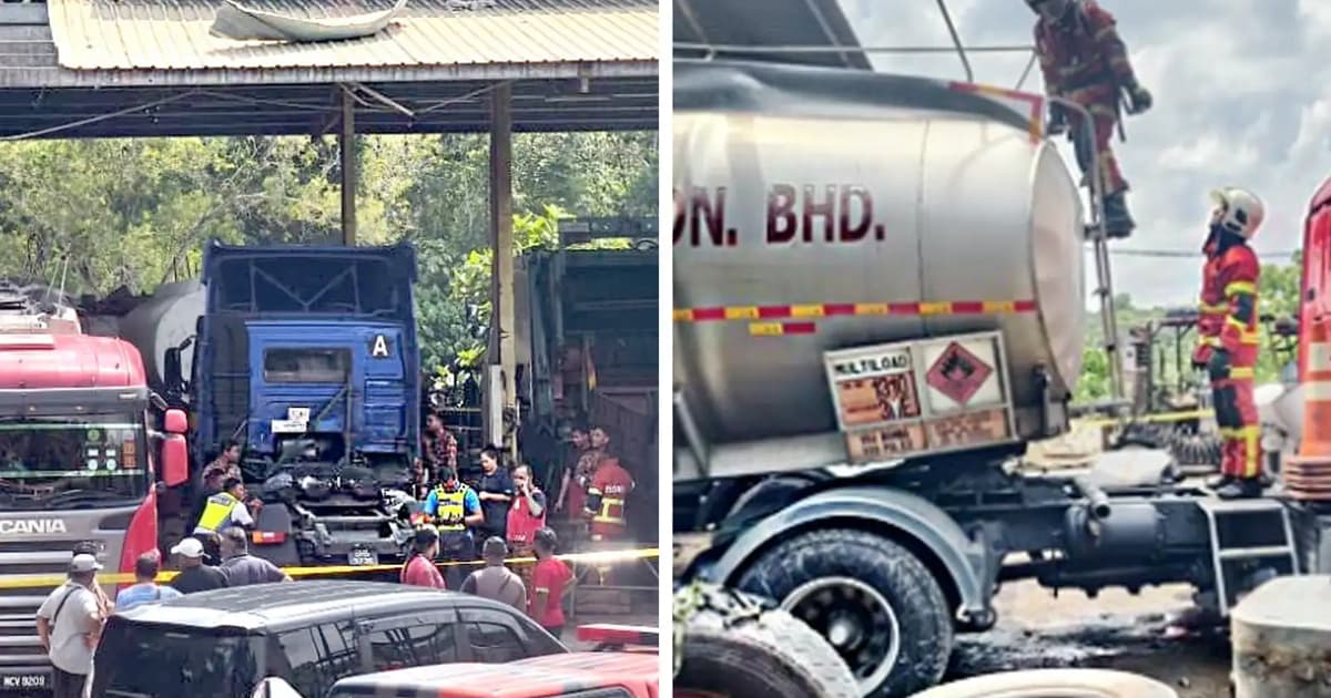 Lorry driver killed as tanker explodes during repairs