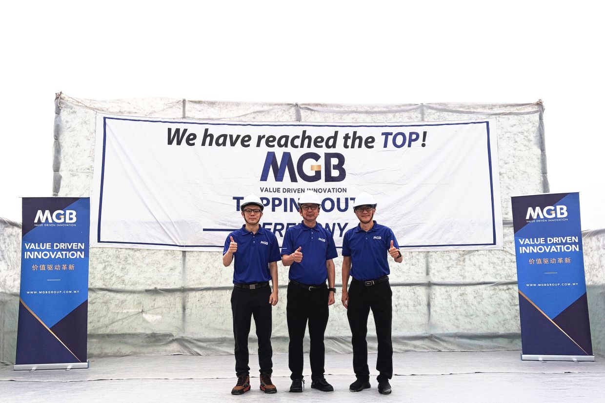 MGB completes topping out ceremony for fourth “Idaman” project
