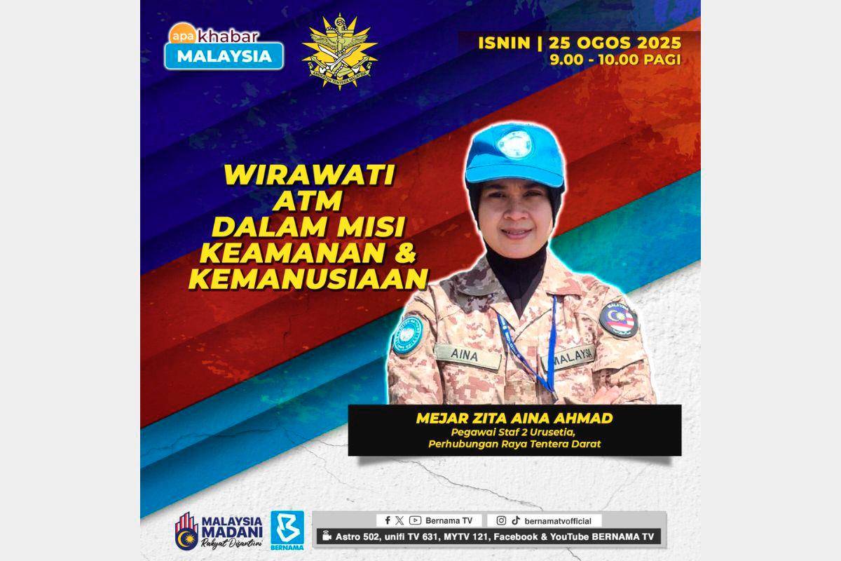 Malaysian women urged to join armed forces for diverse career opportunities