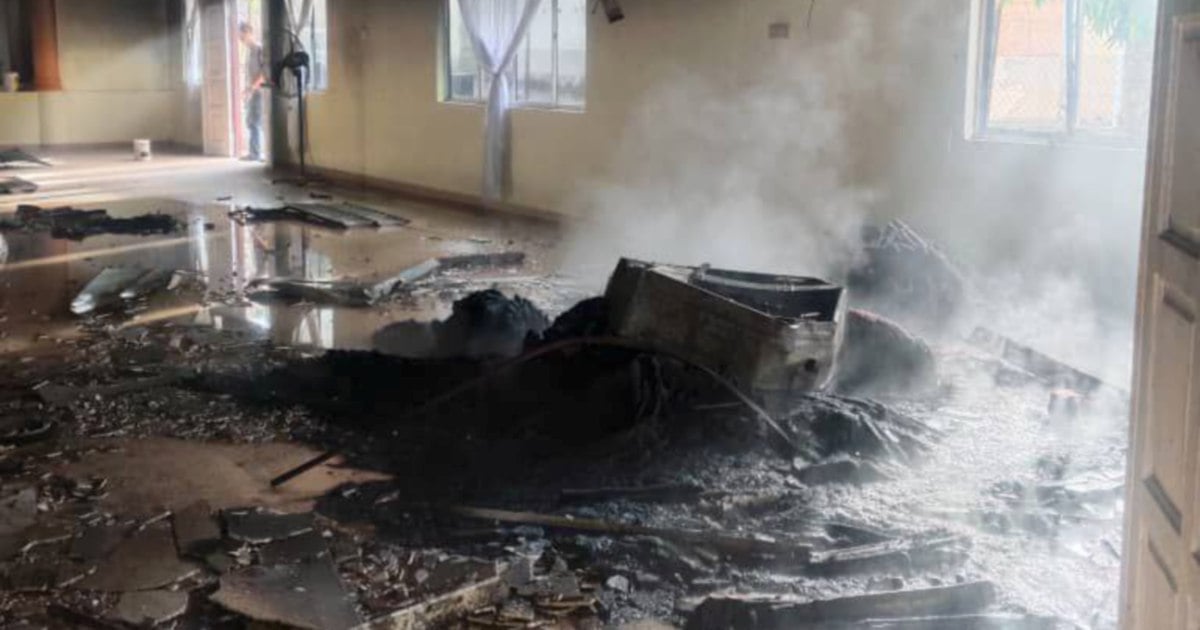 Man, 81, burns care centre following row with caretaker