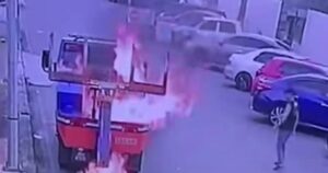 Man arrested after setting JB city council tow truck on fire