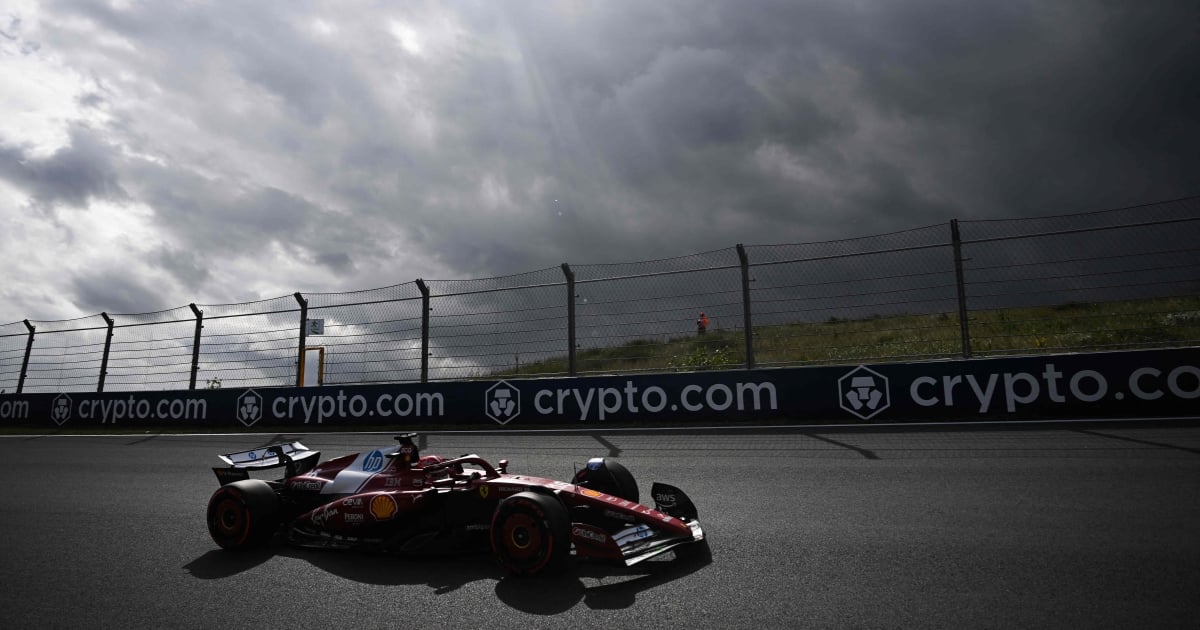 McLaren set pace in first practice at Dutch Grand Prix