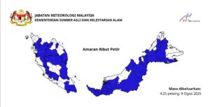 MetMalaysia issues thunderstorm warning for multiple states on Aug 9