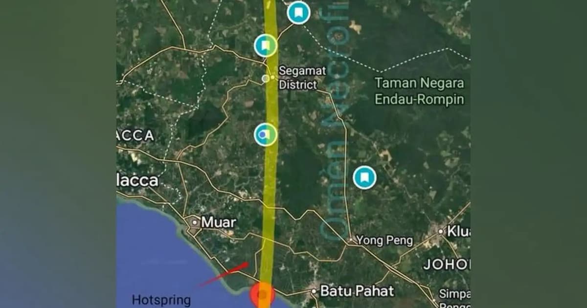 Minor earthquake in the Straits, no tremors felt on land