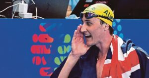 New dad McEvoy adds 'unreal' world swimming gold to Olympic title