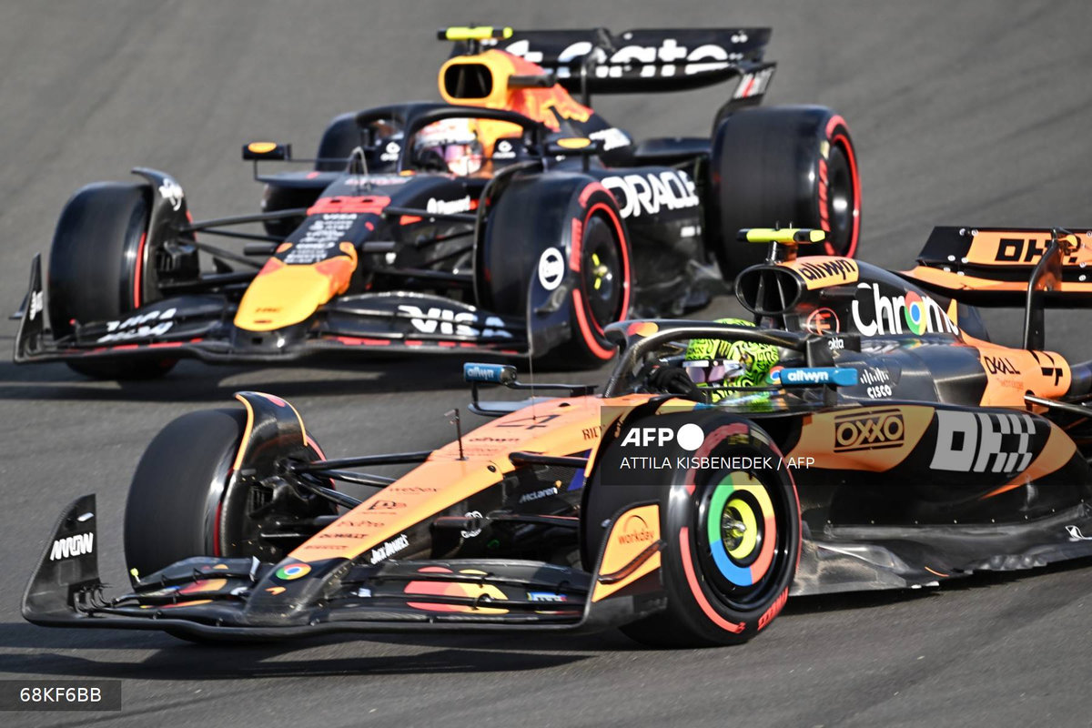 Norris dominates Hungary GP practice with double fastest laps