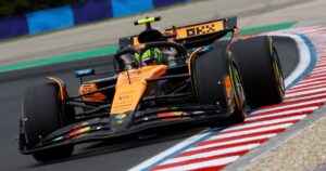 Norris leads McLaren one-two in first Hungarian practice