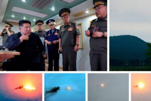North Korea tests new air defence missiles amid border tensions with South