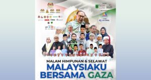 Over 100,000 expected at 'Malaysiaku Bersama Gaza' rally tonight
