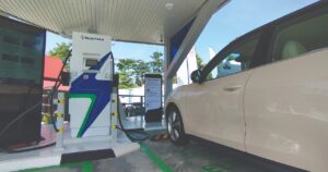 PLUS fast-charging network eases range anxiety on highways