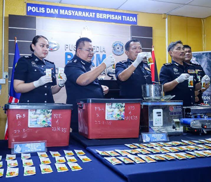 Padah jaga, bungkus dadah