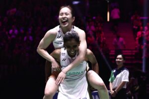 Pearly-Thinaah beregu wanita pertama Malaysia ke final Kejohanan Dunia
