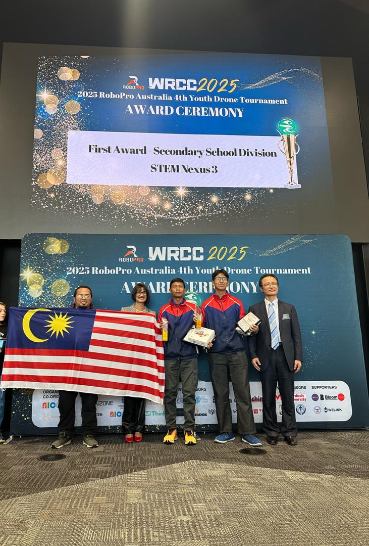 Pelajar Malaysia layak ke peringkat akhir Pertandingan Robotik Dunia