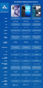 Perbandingan Redmi Note 15 Pro+, iQOO Z10 5G dan Nothing Phone (3a)