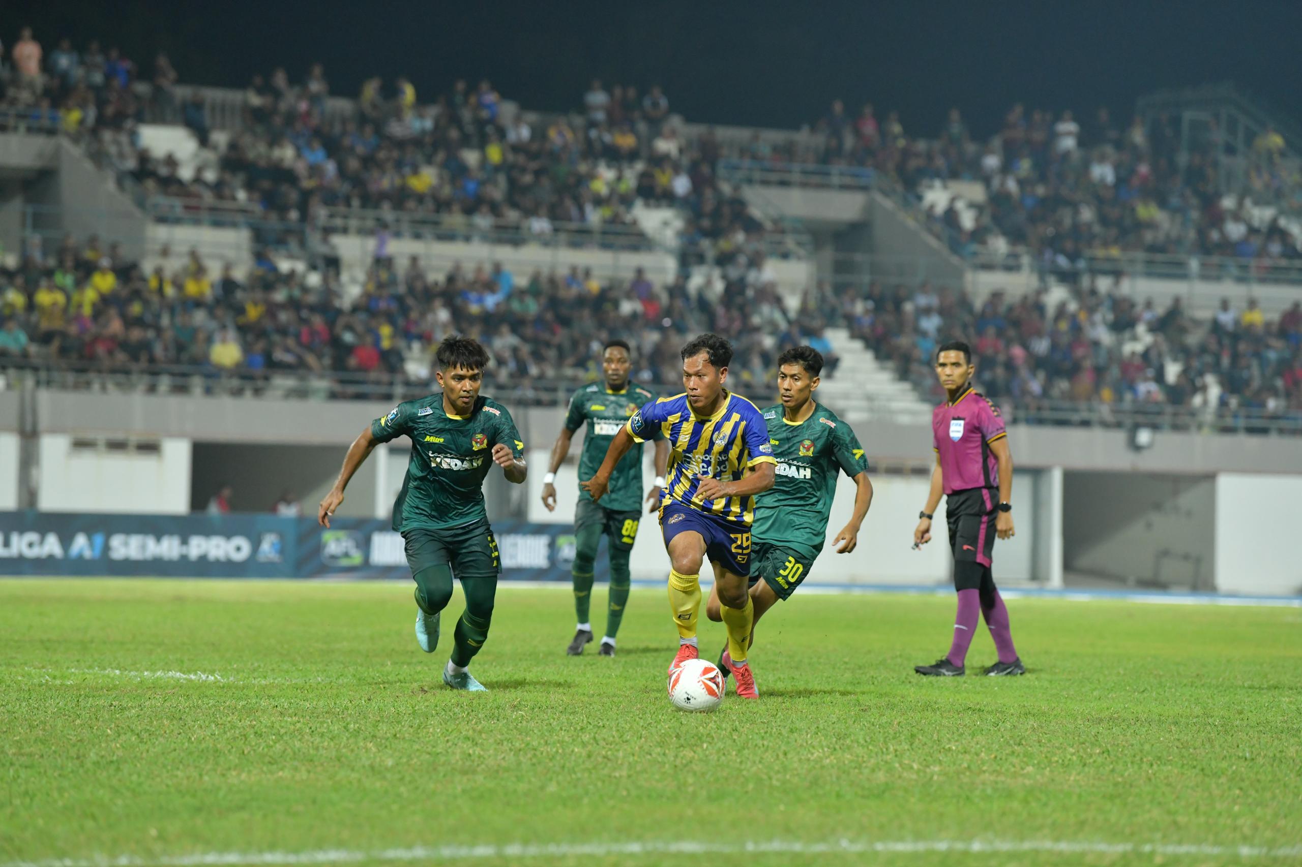 Perlis berjaya ikat Kedah dengan 10 pemain, tanpa import