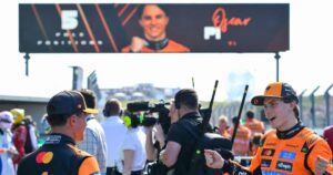 Pole for Piastri at Dutch GP in McLaren lock-up