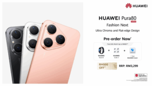 Pratempahan Huawei Pura80 Dibuka Sekarang Dengan Harga RM3299