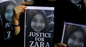 Protesters march on Parliament, hand over memo seeking justice for Zara Qairina