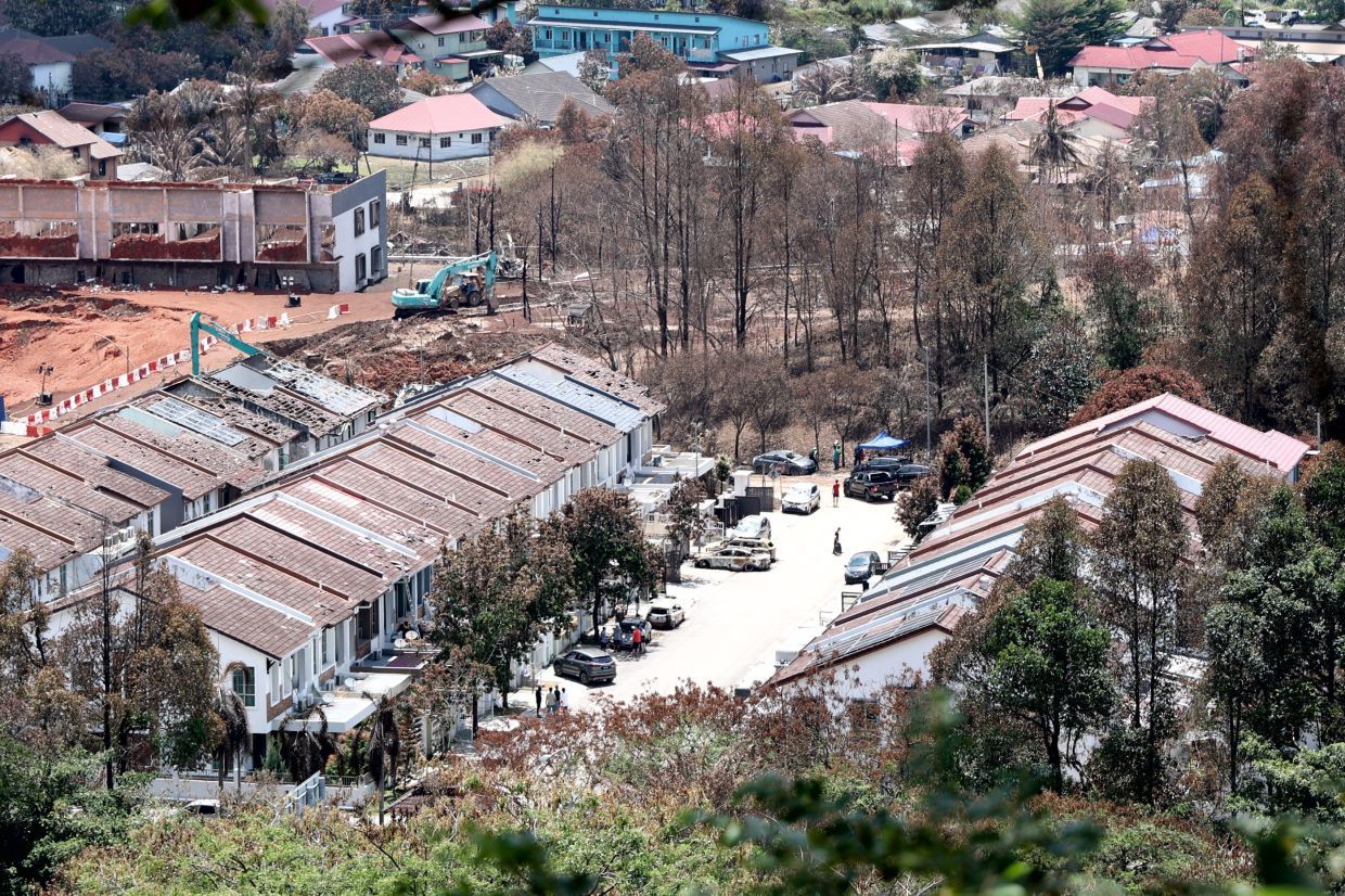 Putra Heights inferno: Selangor to review progress on homes rebuild on Aug 8