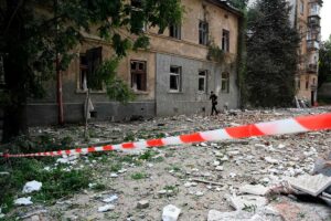 Russian attacks on west Ukraine kill one person and wound multiple civilians