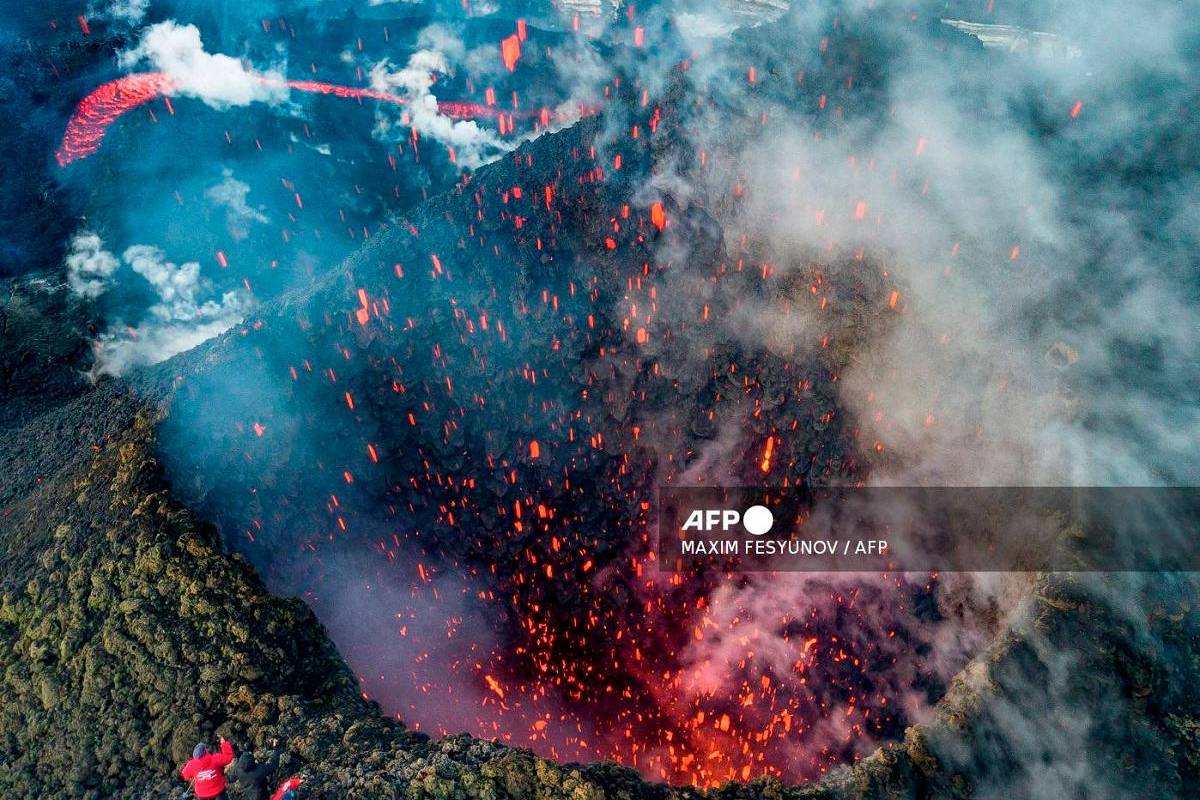 Russia’s dormant volcano erupts after 450 years in Kamchatka
