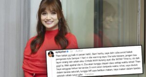 #SHOWBIZ: Ayda Jebat: 'I had to eat in the toilet because I was so scared'