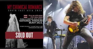 #SHOWBIZ: My Chemical Romance sells out 2nd day concert in just a few hours