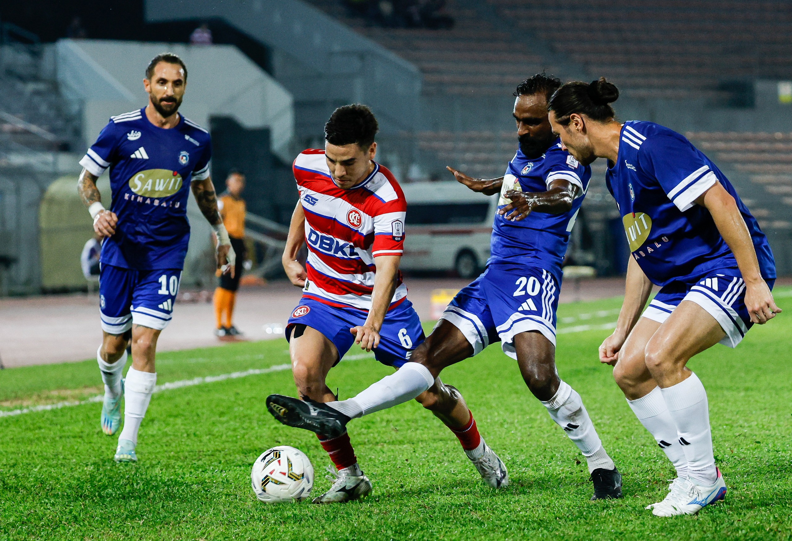 Sabah bangkit ikat KL City 1-1