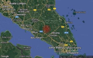 Satu lagi gempa bumi di Johor