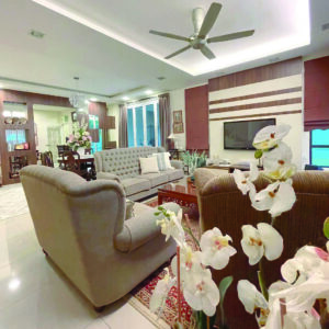 Sentuhan elegan ala resort mewah