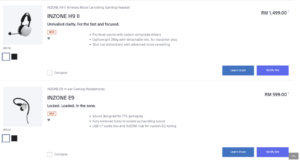 Sony INZONE H9 II Disenaraikan Di Malaysia Dengan Harga RM1499